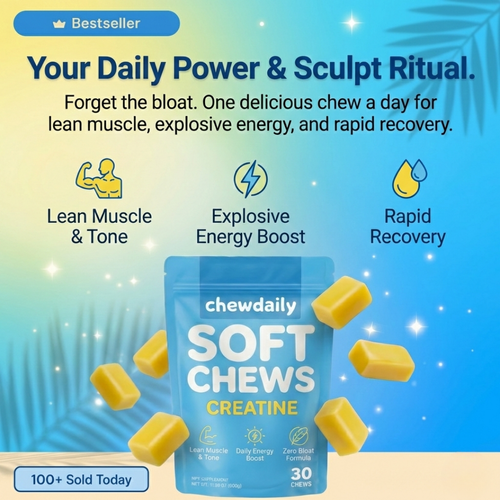 CREATINE SOFT CHEWS